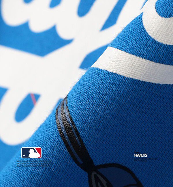 SHIPS KIDS「SHIPS KIDS:130～170cm / PEANUTS&times;MLB プリント Tシャツ」|Tシャツ・カットソー|