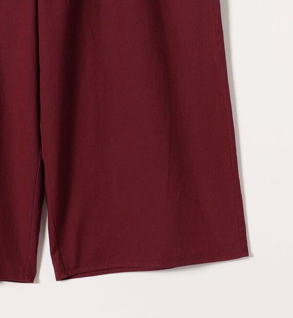 SHIPS any「bon_meur:〈手洗い可能〉ロープ編み コットン ワイド ギャザー サロペット」|オールインワン|