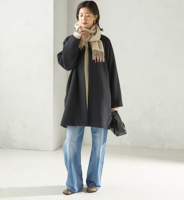 SHIPS for women「カシミヤ リバーシブル マフラー」|マフラー|