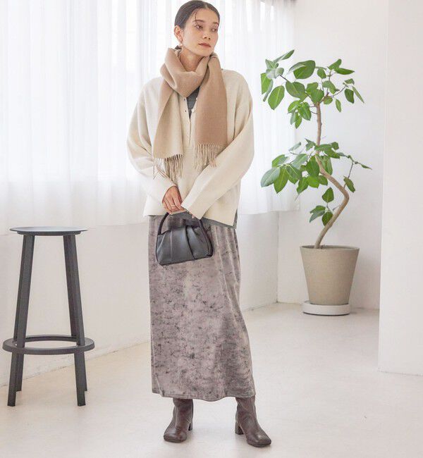 SHIPS for women「カシミヤ リバーシブル マフラー」|マフラー|