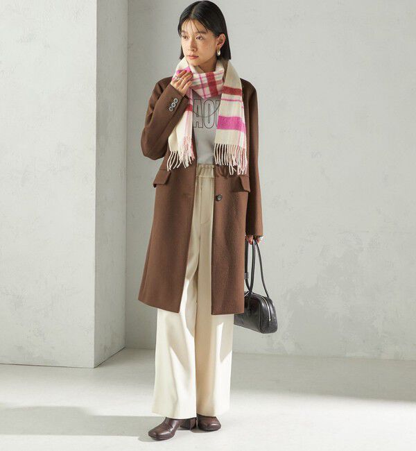 SHIPS for women「カシミヤ リバーシブル マフラー」|マフラー|