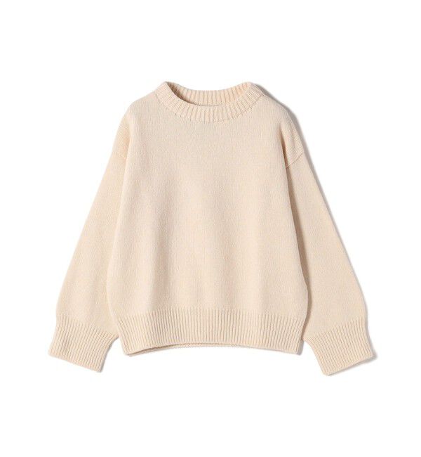 SHIPS for women「【SHIPS別注】ISLAND TIEDS:〈手洗い可能〉クルーネック ニット」|ニット・セーター|オフホワイト