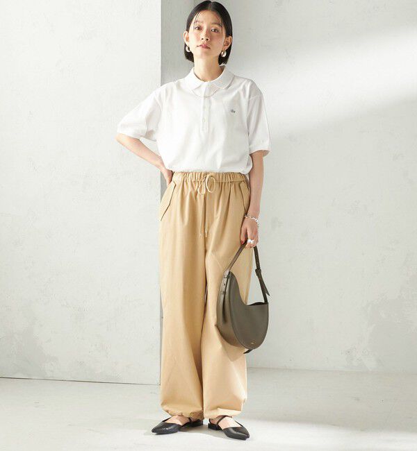 SHIPS for women「〈手洗い可 / 撥水加工〉サイド ポケット 裾 ドロスト パンツ」|その他|