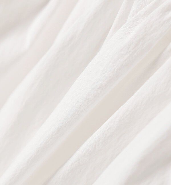 SHIPS for women「《予約》【WEB限定】〈手洗い可能〉フリル 刺繍 ペプラム ブラウス」|シャツ・ブラウス|