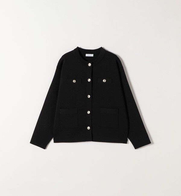 SHIPS any「《予約》SHIPS any:〈手洗い可能〉クルーネック ニット ジャケット カーディガン」|カーディガン|