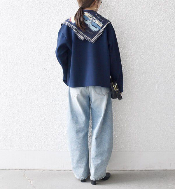 SHIPS any「《予約》SHIPS any:〈手洗い可能〉クルーネック ニット ジャケット カーディガン」|カーディガン|