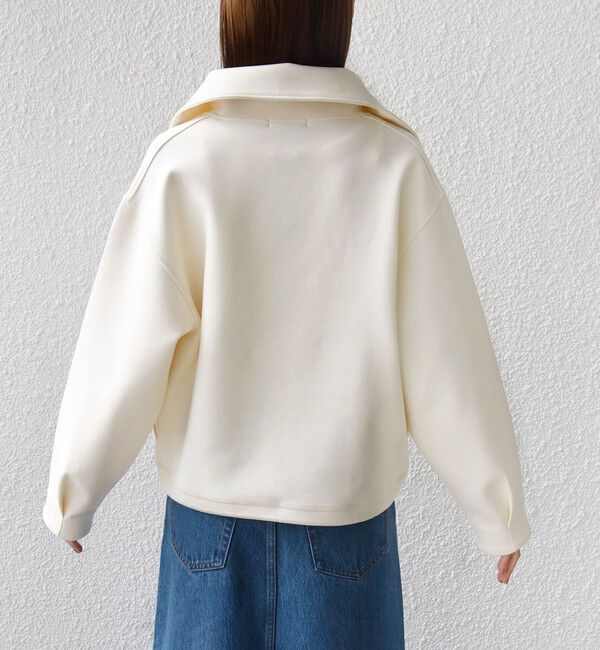 SHIPS for women「《予約》【WEB限定】〈手洗い可能〉裾 ドロスト ダンボール スナップ ボタン カーディガン」|カーディガン|