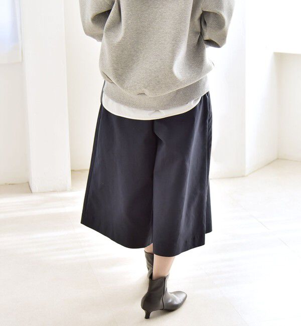 quaranciel「《予約》quaranciel:〈洗濯機可能〉タック キュロット パンツ」|キュロット|