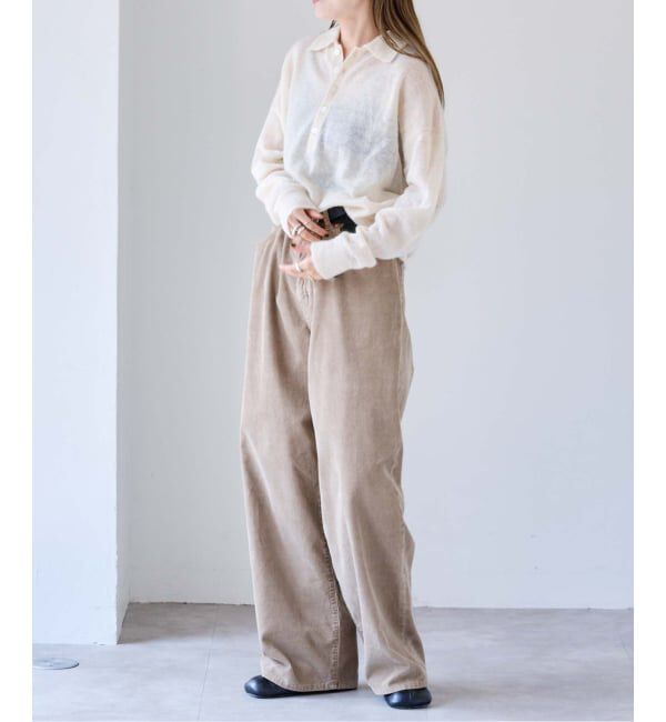 モヘヤブレンドニットポロシャツ（OUTDOOR PRODUCTS Usual Things