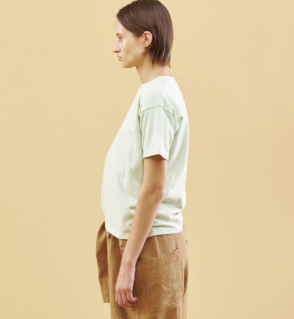 GALERIE VIE「コットンジャージー ショートスリーブプルオーバー」|Tシャツ・カットソー|