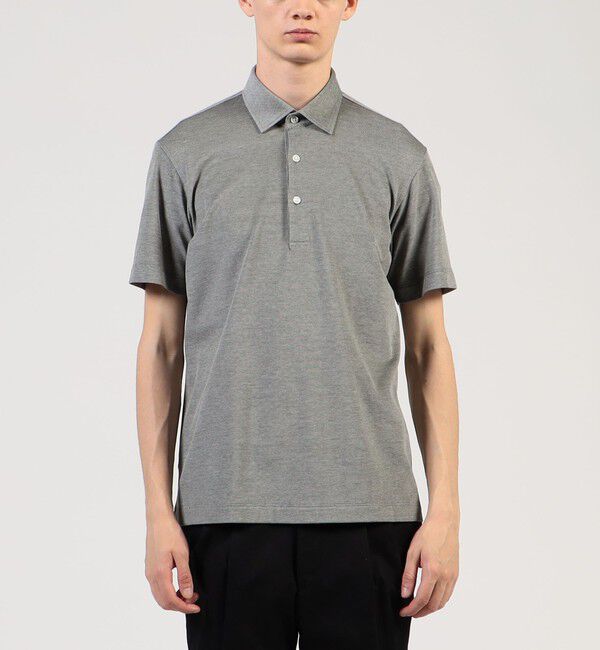 TOMORROWLAND MENS「コットンメッシュ ポロシャツ」|ポロシャツ|