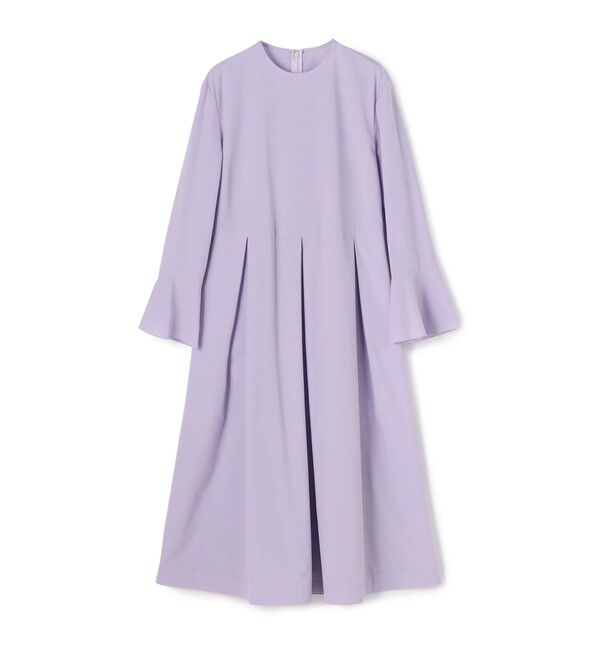 Ballsey「ストレッチタフタ ボックスタックワンピース」|ワンピース|73 ライトパープル