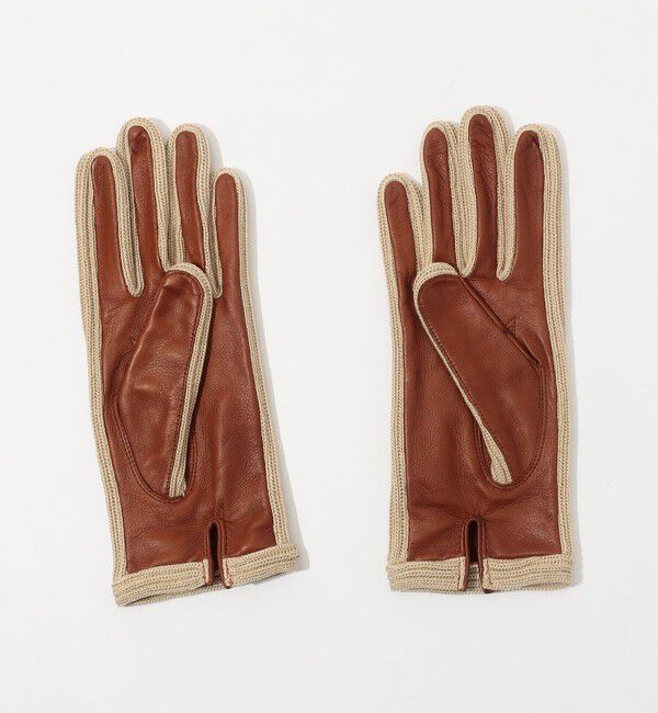 TOMORROWLAND GOODS「Milona Paris クロシェコンビグローブ」|手袋|