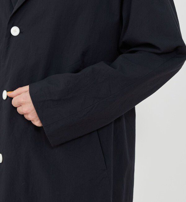 GALERIE VIE「パラシュートクロス ドルマンチェスターコート」|チェスターコート|