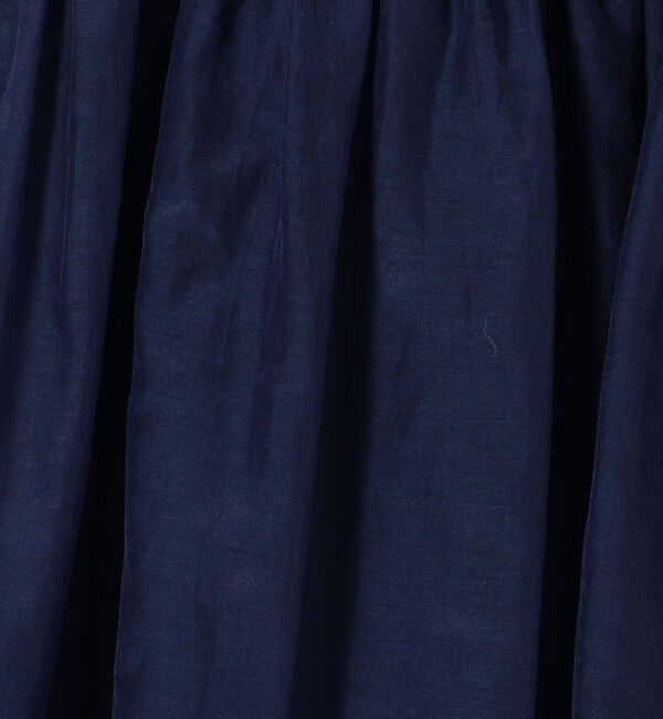 TOMORROWLAND collection「コットンシルク シャーリングラッフルスリーブブラウス」|シャツ・ブラウス|