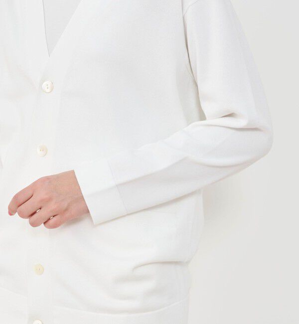 GALERIE VIE「シーアイランドコットン Vネックカーディガン」|カーディガン|