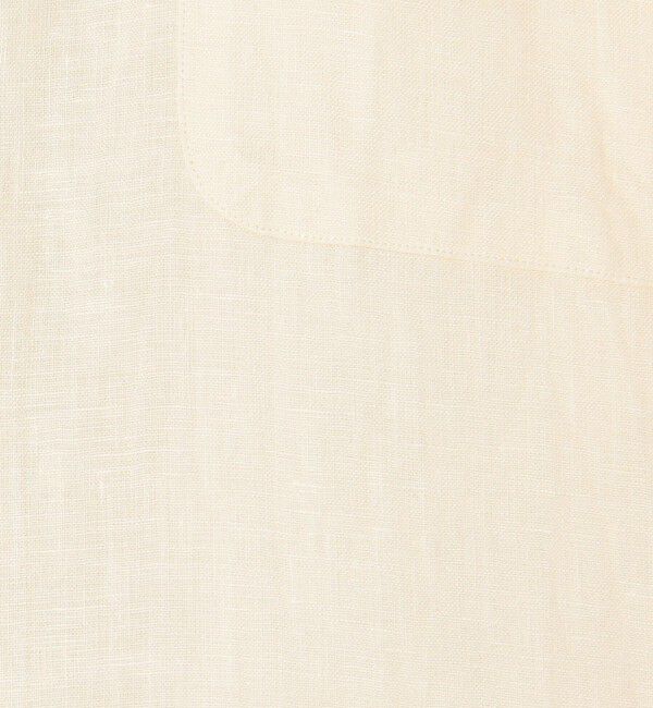 TOMORROWLAND MENS「アイリッシュリネン ダブルポケット オープンカラーシャツ」|シャツ・ブラウス|