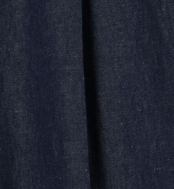 MACPHEE「リアクティブデニム タックテーパードパンツ」|デニム|