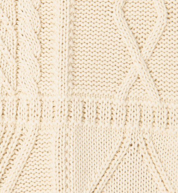 GALERIE VIE「ガンジーニット ベスト」|ベスト・ジレ|