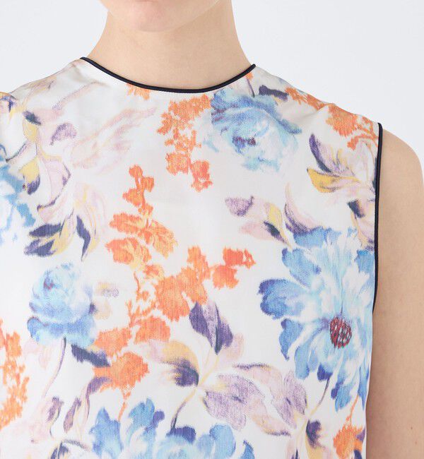 TOMORROWLAND collection「ピヴォワンヌプリント フロンタブルジレ」|ベスト・ジレ|