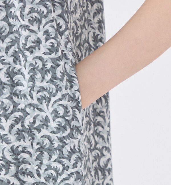 SOULEIADO「レーヨンツイルプリント コンビネゾン」|オールインワン|