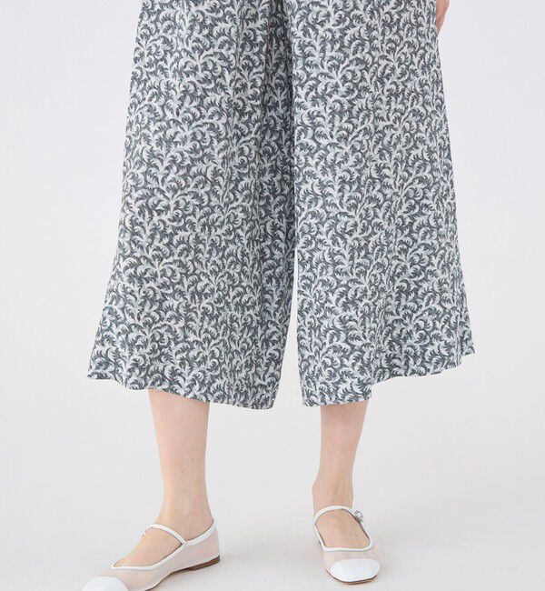 SOULEIADO「レーヨンツイルプリント コンビネゾン」|オールインワン|