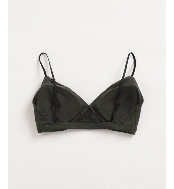 EMILYWEEK「【RESET】オーガニックコットン混 ブラ（グレー、グリーン）」|インナー|