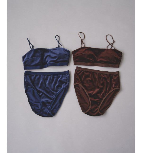 EMILYWEEK「ベロアショーツ」|インナー|