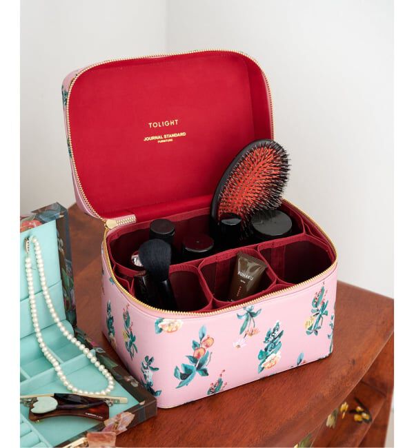 journal standard Furniture「《予約》【TOLIGHT/トライト】JSF別注 VANITY  CASE　ヴァニティケース」|ポーチ|ピンク