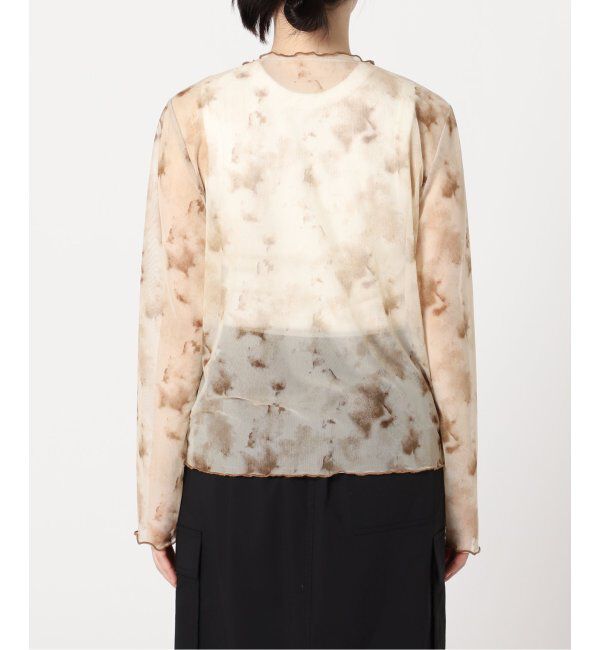 JOINT WORKS「【COMMRE/コムル】プリントチュールトップス」|ニット・セーター|