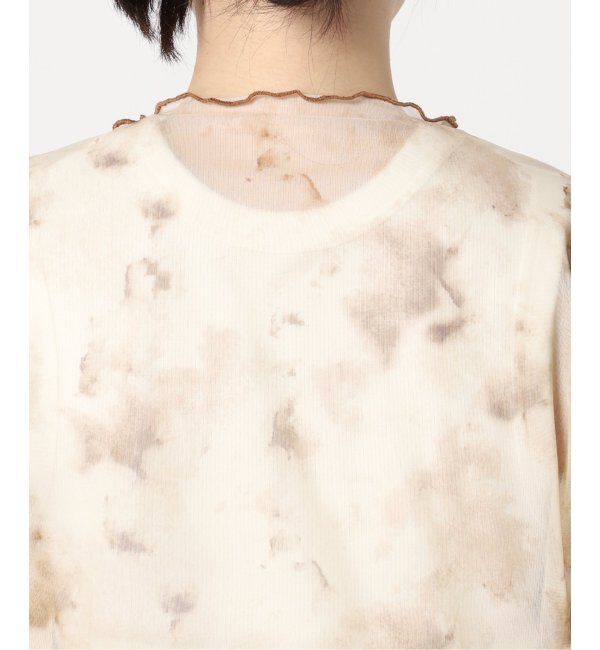 JOINT WORKS「【COMMRE/コムル】プリントチュールトップス」|ニット・セーター|