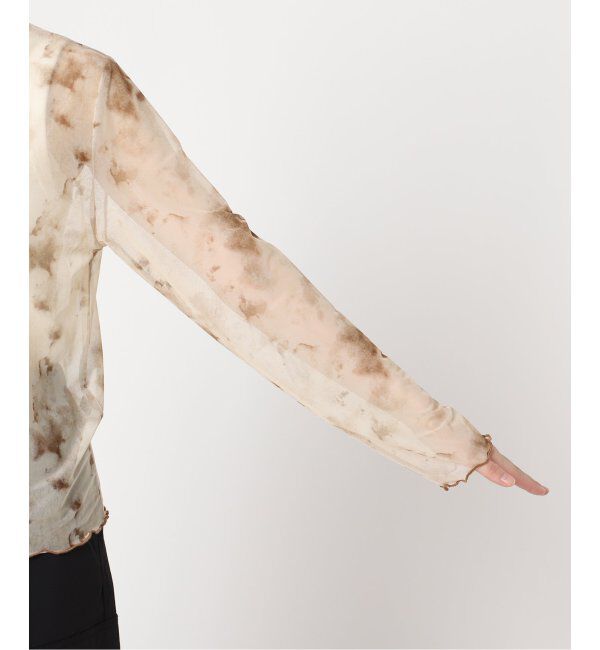 JOINT WORKS「【COMMRE/コムル】プリントチュールトップス」|ニット・セーター|