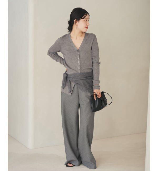 Plage「《予約》Worsted Bias Relax パンツ」|その他|