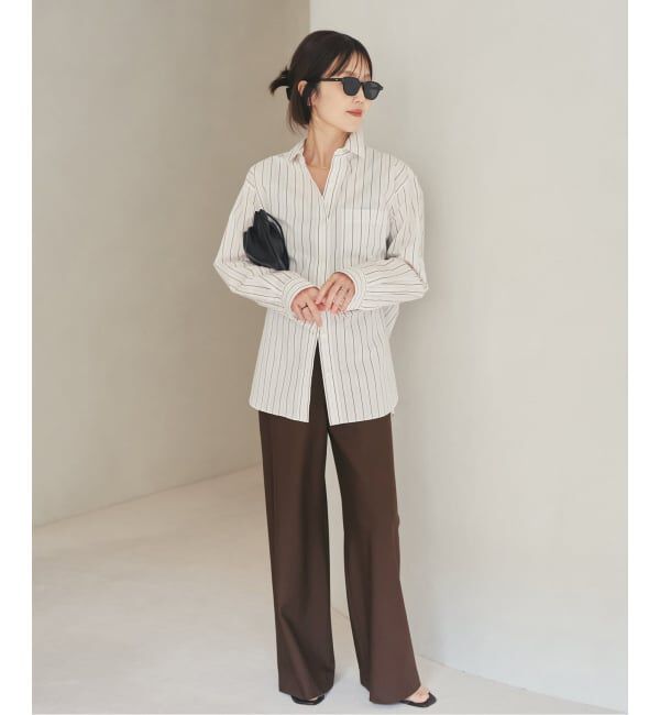 Plage「《予約》Worsted Bias Relax パンツ」|その他|