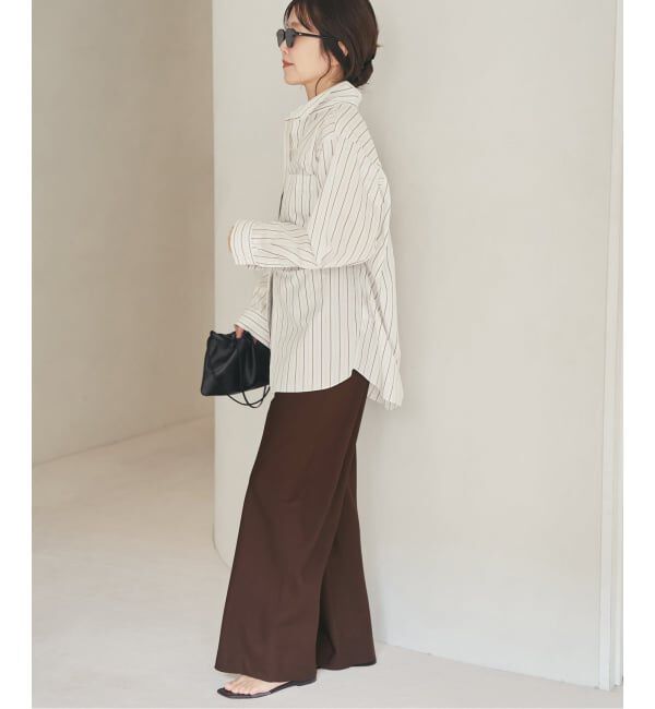 Plage「《予約》Worsted Bias Relax パンツ」|その他|