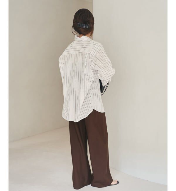 Plage「《予約》Worsted Bias Relax パンツ」|その他|