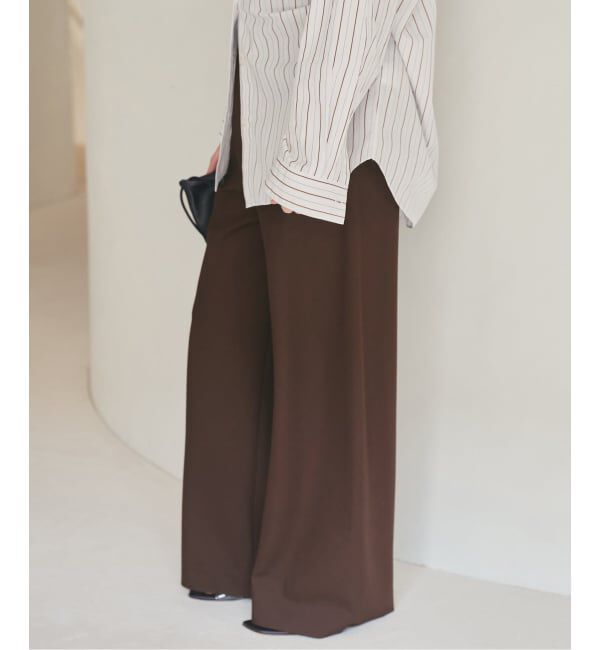 Plage「《予約》Worsted Bias Relax パンツ」|その他|