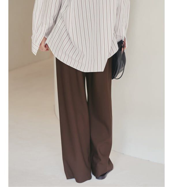 Plage「《予約》Worsted Bias Relax パンツ」|その他|