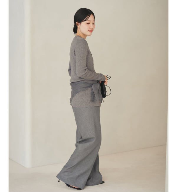 Plage「《予約》Worsted Bias Relax パンツ」|その他|