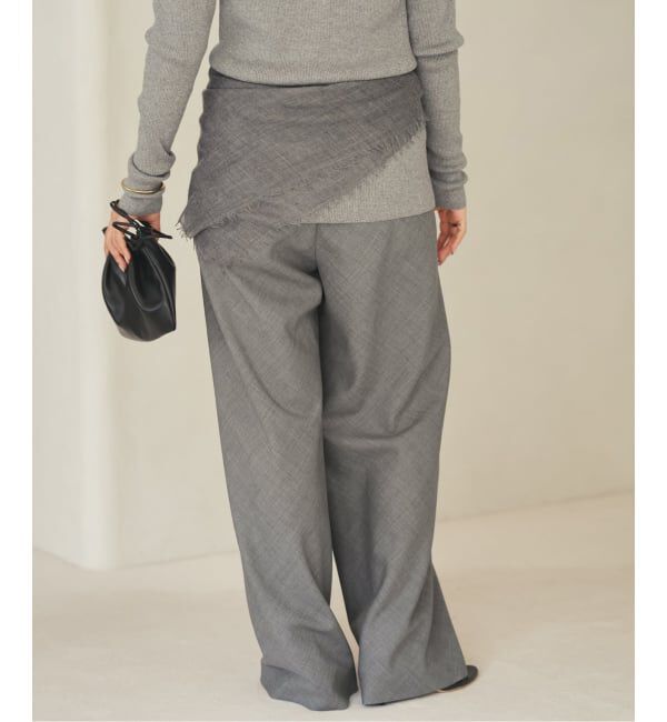 Plage「《予約》Worsted Bias Relax パンツ」|その他|