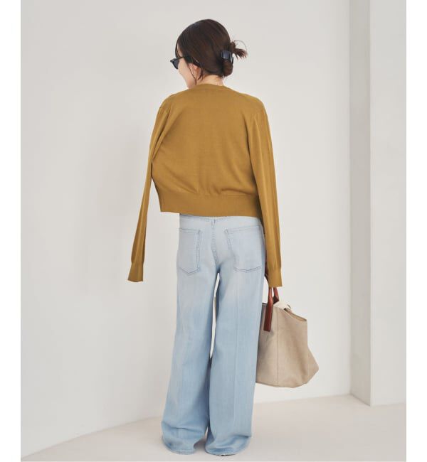 Plage「《予約》Healthy denim / ヘルシーデニム 別注 WIDE デニムパンツ(ブルー)」|デニム|