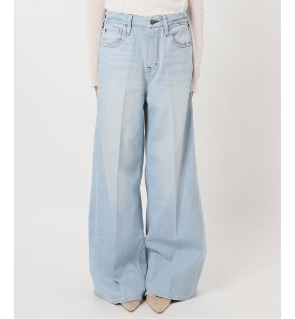 Plage「《予約》Healthy denim / ヘルシーデニム 別注 WIDE デニムパンツ(ブルー)」|デニム|