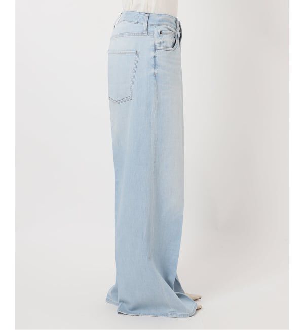 Plage「《予約》Healthy denim / ヘルシーデニム 別注 WIDE デニムパンツ(ブルー)」|デニム|