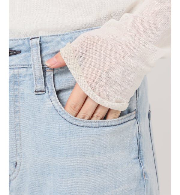 Plage「《予約》Healthy denim / ヘルシーデニム 別注 WIDE デニムパンツ(ブルー)」|デニム|