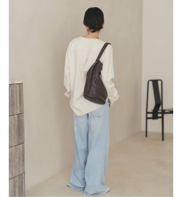 Plage「《予約》Healthy denim / ヘルシーデニム 別注 WIDE デニムパンツ(ブルー)」|デニム|