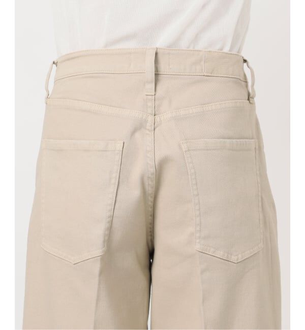 Plage「《予約》Healthy denim / ヘルシーデニム 別注 WIDE デニムパンツ(ベージュ)」|デニム|
