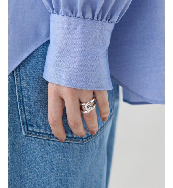 VERMEIL par iena「LIE STUDIO リエ スタジオ The Agnes リング」|リング|シルバー