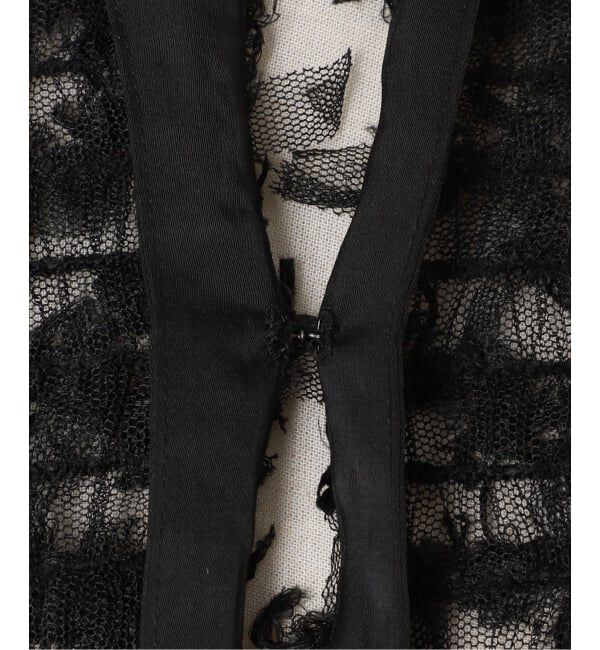 IENA「《追加予約》チュールテープ カーディガン」|カーディガン|