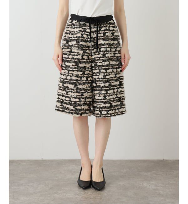 IENA「leur logette/ルールロジェット glam tweed short pants パンツ 05418」|その他|