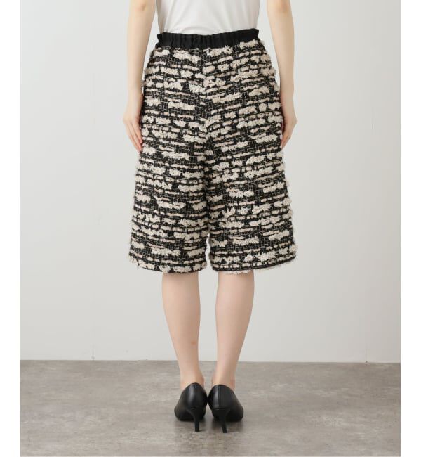 IENA「leur logette/ルールロジェット glam tweed short pants パンツ 05418」|その他|